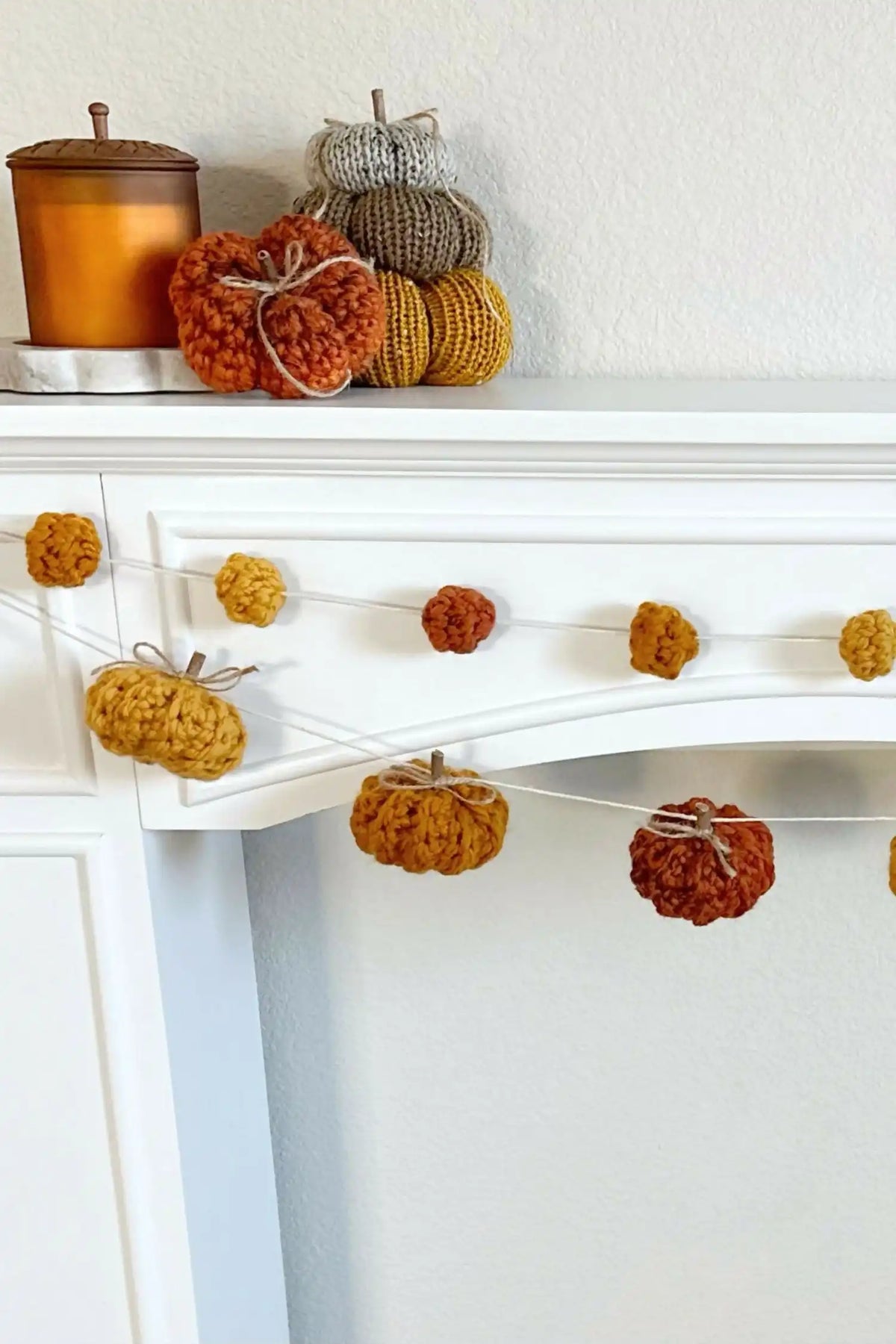 Pumpkin Garland (Crochet)