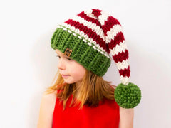 Classic Elf Stocking Cap (Knit)