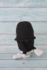 Kieran the Raven (Crochet)