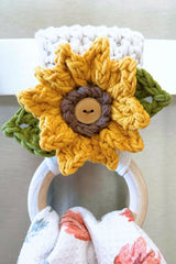 The Crochet Sunflower Appliqué (Crochet)