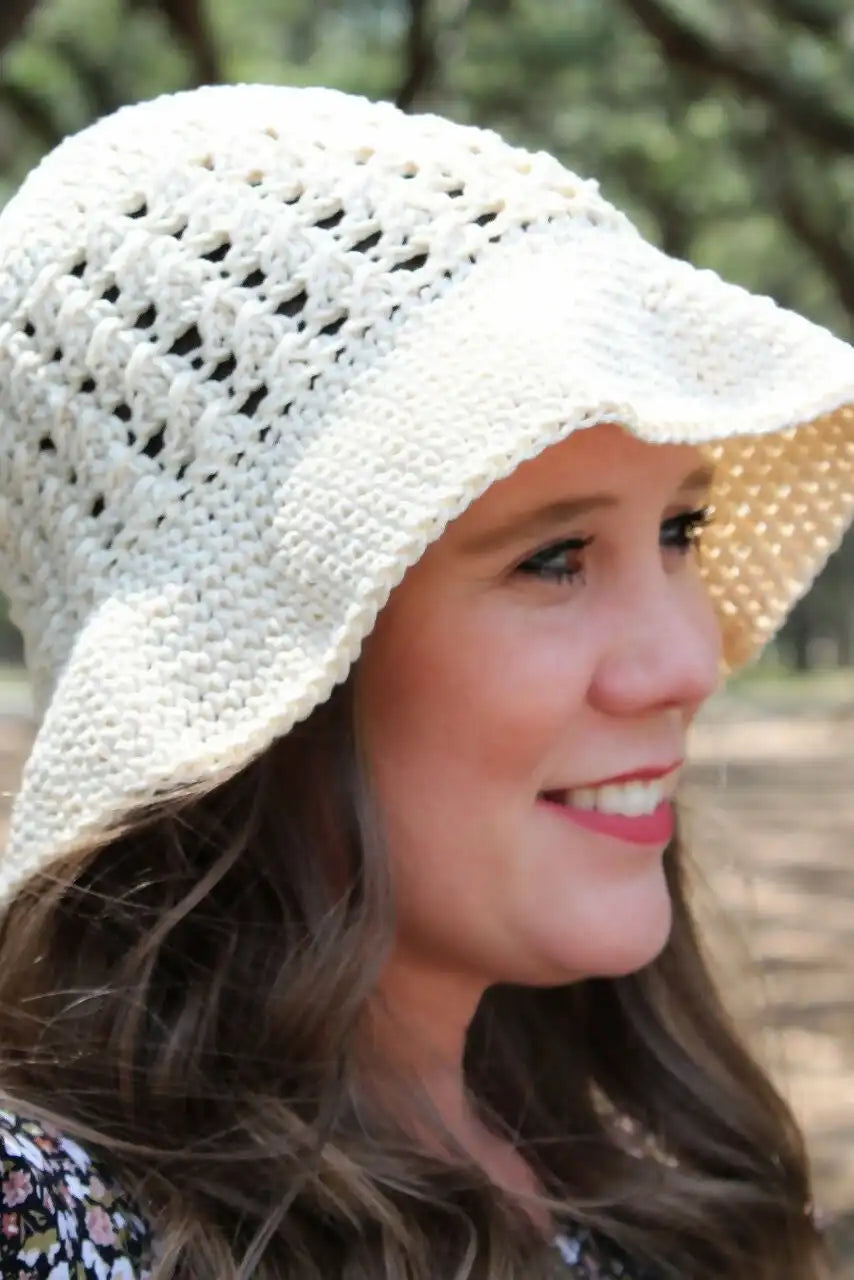 Bonnie Bell Sun Hat (Crochet)