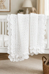 Victorian Baby Blanket (Crochet)