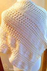 8-Hour Asymmetrical Shawl (Crochet)
