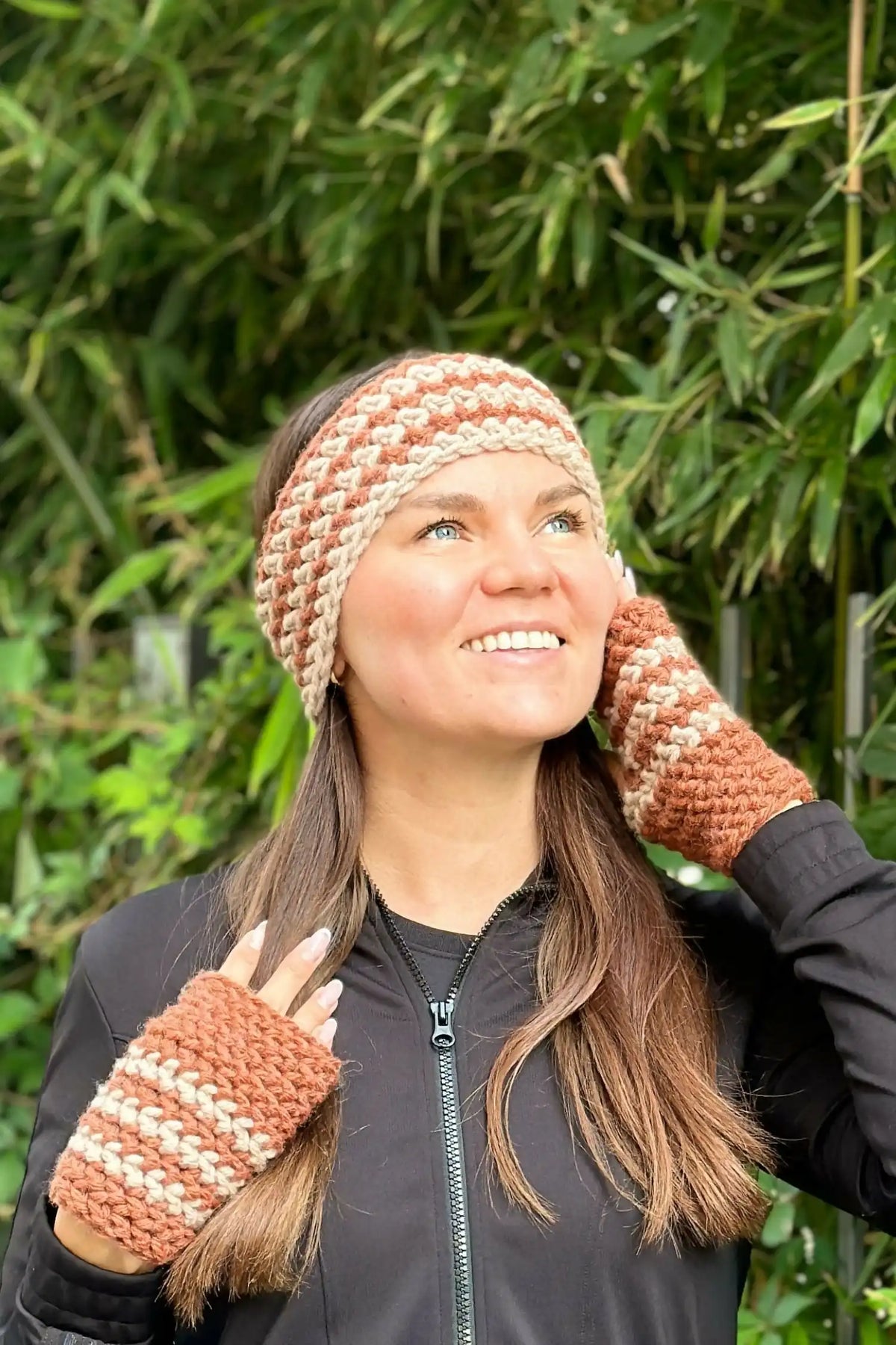 Cozy Ear Warmer & Gloves (Crochet)