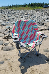 Coral Coast Beach Blanket (Circular Knitting Machine)