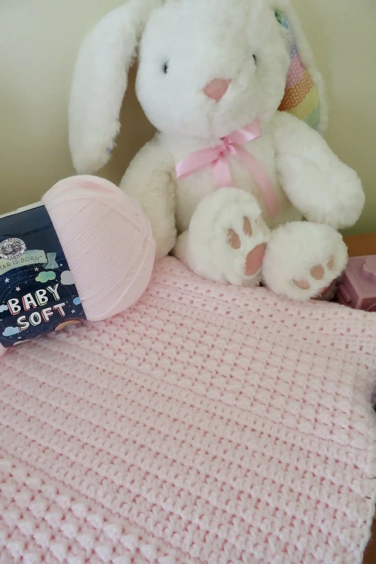 Sweet Beginnings Baby Blanket (Crochet)