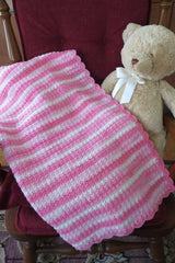 Sweet Strawberry Peel Ice Cream Blanket (Crochet)
