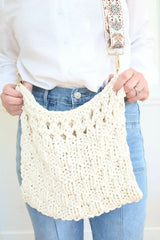 Chunky Check Bag (Knit)