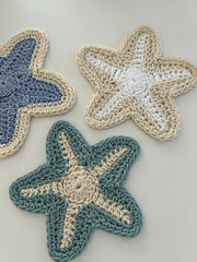 Starfish Coaster Pattern (Crochet)