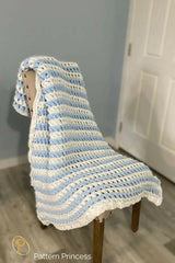 Marshmallow Skies Throw Blanket (Crochet)