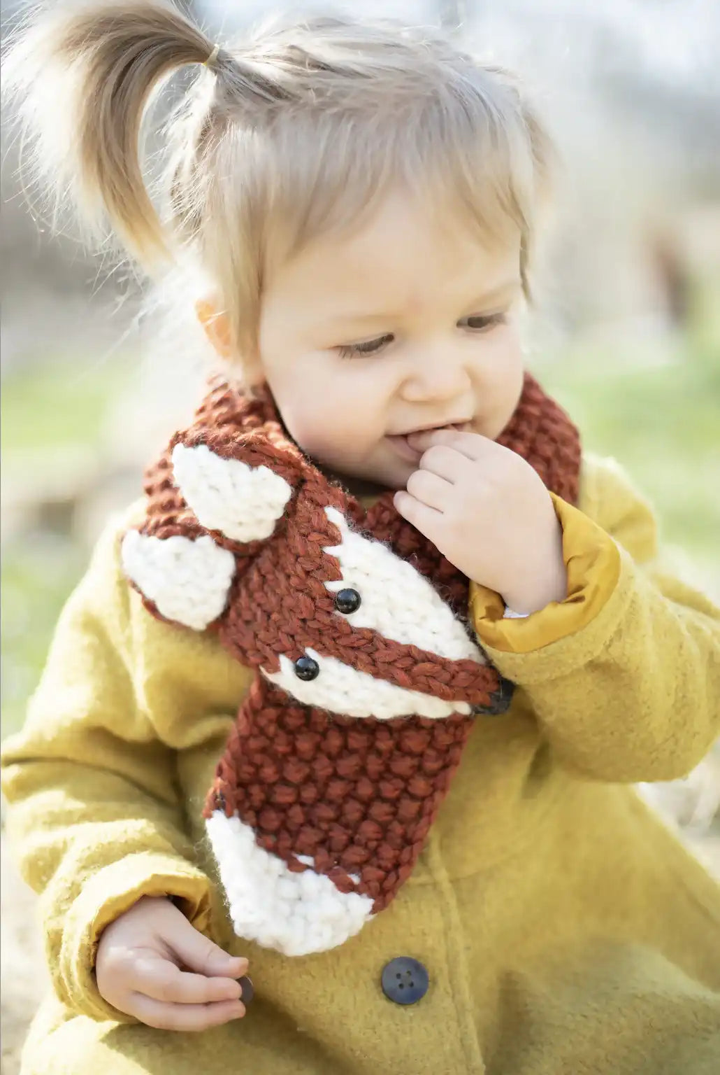 Mr. Fox Scarf (Knit)