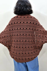 Cabernet Harvest Shrug (Crochet)