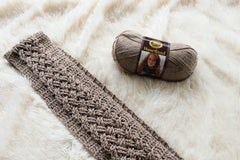 Celtic Weave Scarf (Crochet)